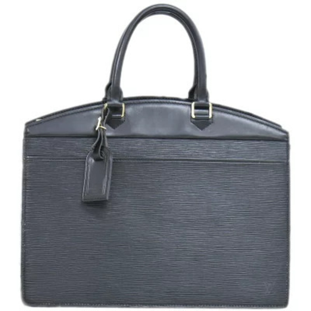 Louis Vuitton LV Riviera Epi Leather Tote Bag Noir Black